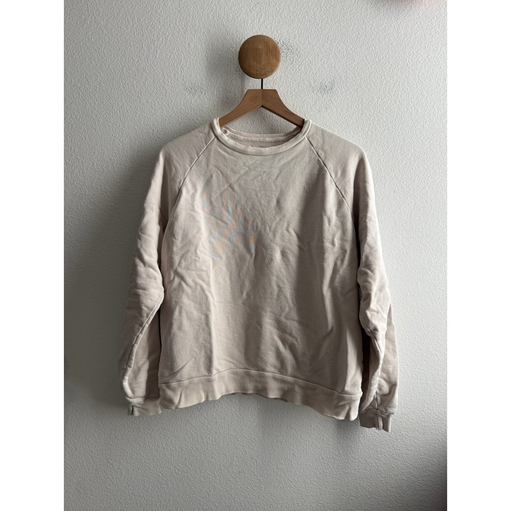Olderbrother Mens Organic Japanese Cotton Raglan Sweatshirt Size XS